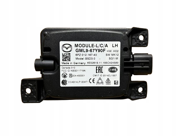 фото №1, Mazda 6 gj 2012 левый задний датчик радара мертвого pola новый оригинал