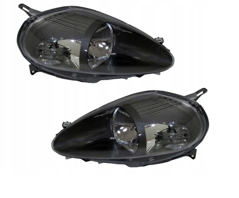 фото №1, Fiat grande punto sport 2005-2008 фари лампа передня ліва + права