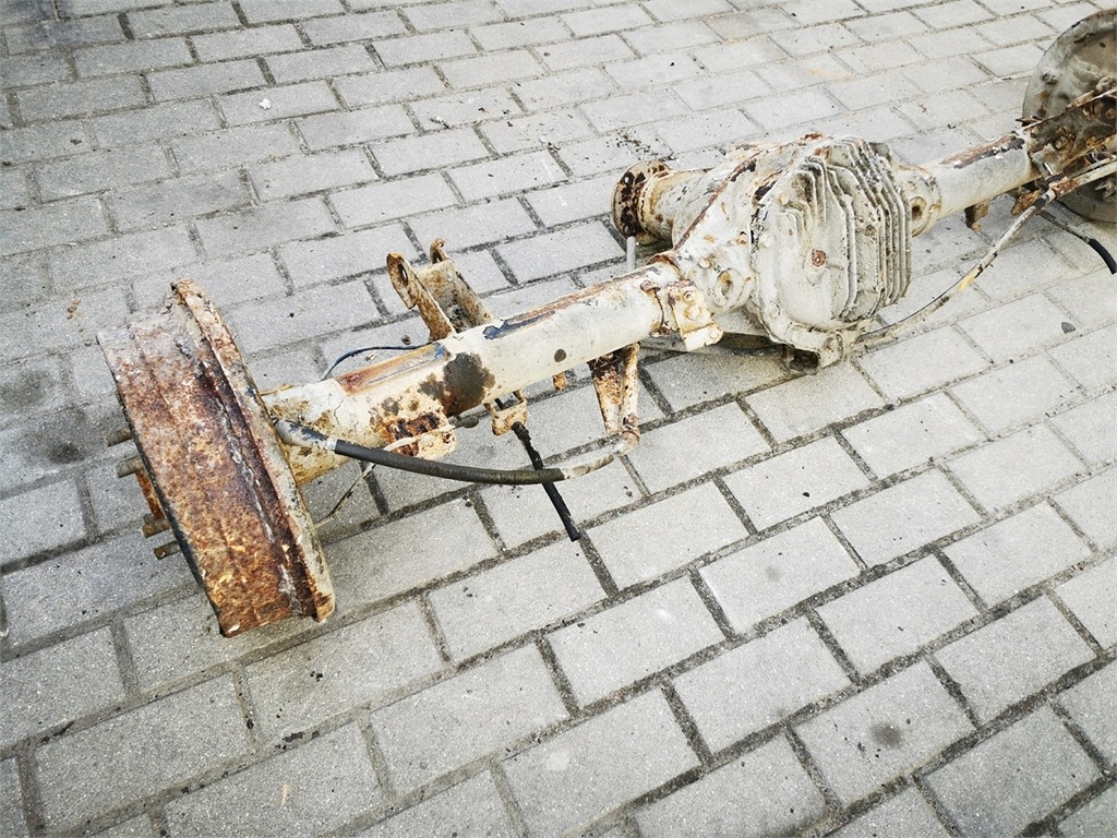 фото №8, Nissan navara d40 2.5 dci міст задня kompletny демонтаж