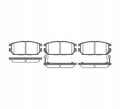 фото №1, Roadhouse 2356.12 набір гальмівних колодок гальмівних, гальма дискові