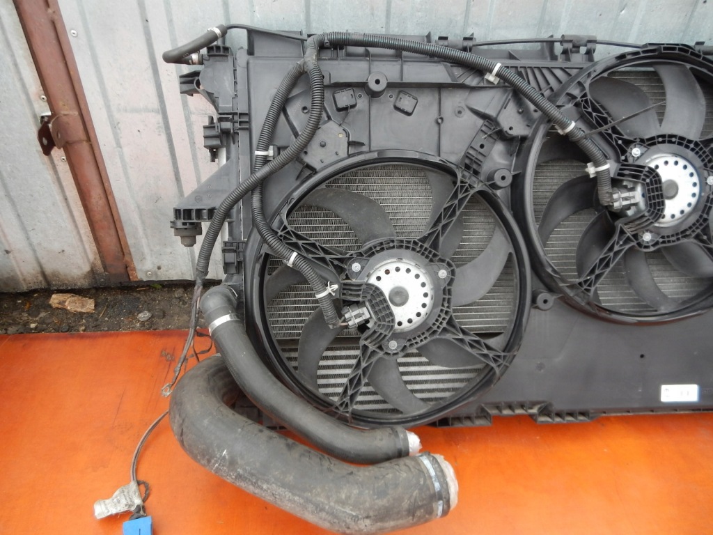 Радіатор води інтеркулер вентилятор комплект ducato boxer jumper 14- Зі Шроту