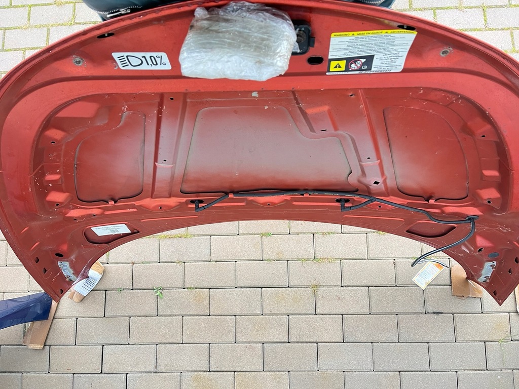 фото №5, Капот chrysler pt cruiser помаранчева ruda leszno