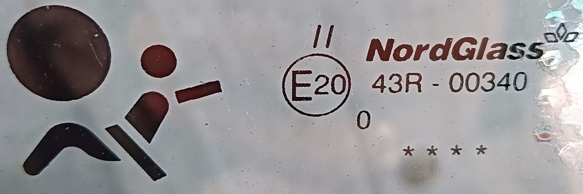 фото №2, Renault laguna ii 00 r скло лобове передня