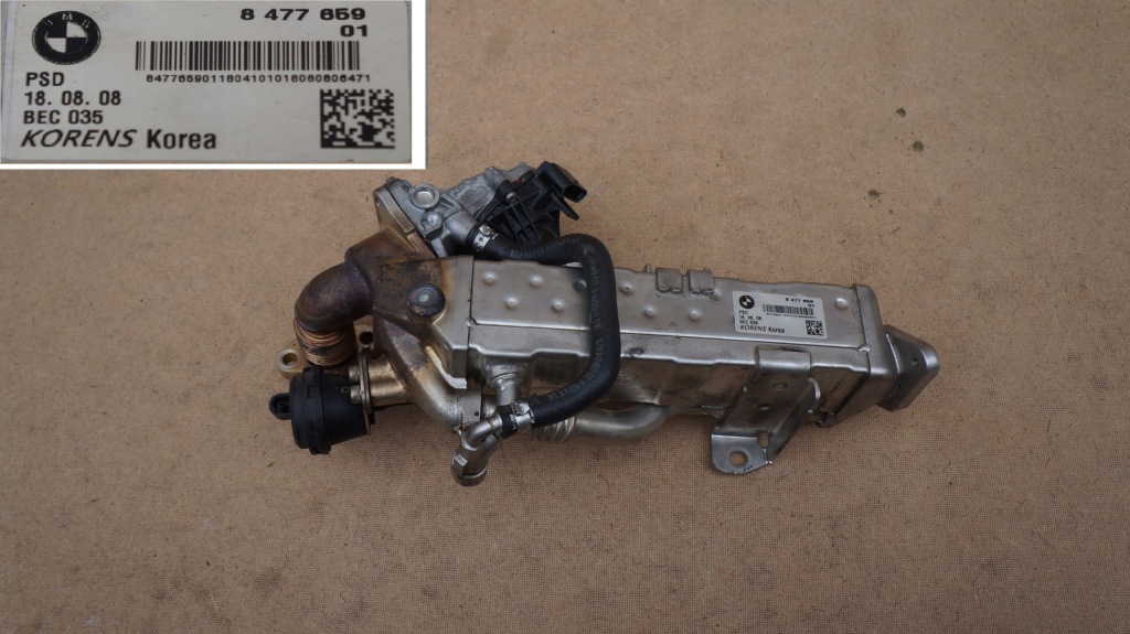 фото №1, Bmw f20 f10 f11 f30 радіатор вихлопних газів egr 8477659