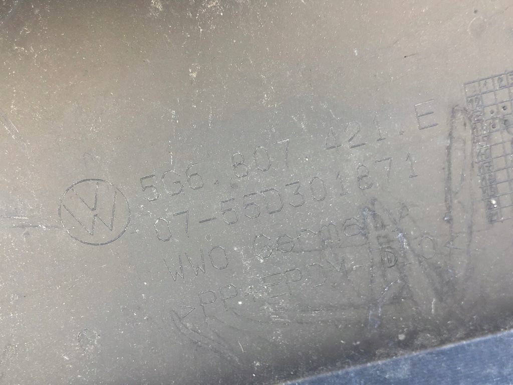 фото №11, Бампер задний задняя vw golf vii 7 5g6 r20