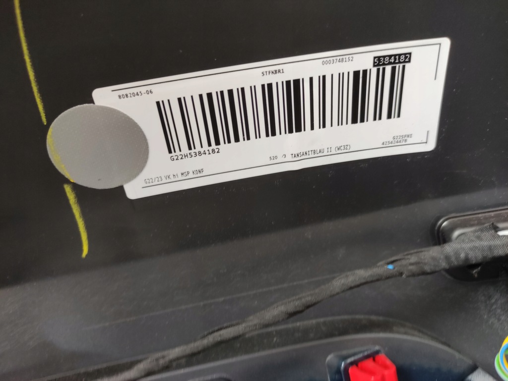 фото №7, Бампер задняя задний pdc m набор bmw 4 g22 g23 c3z