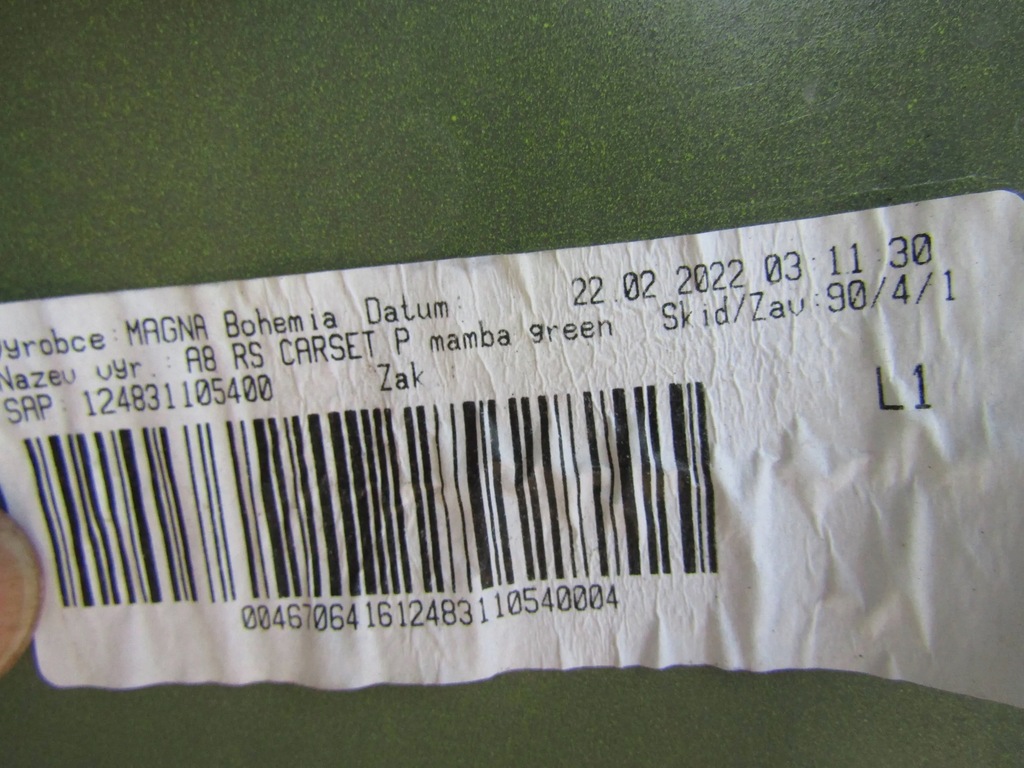 фото №13, Skoda octavia iv rs бампер перед 20r--