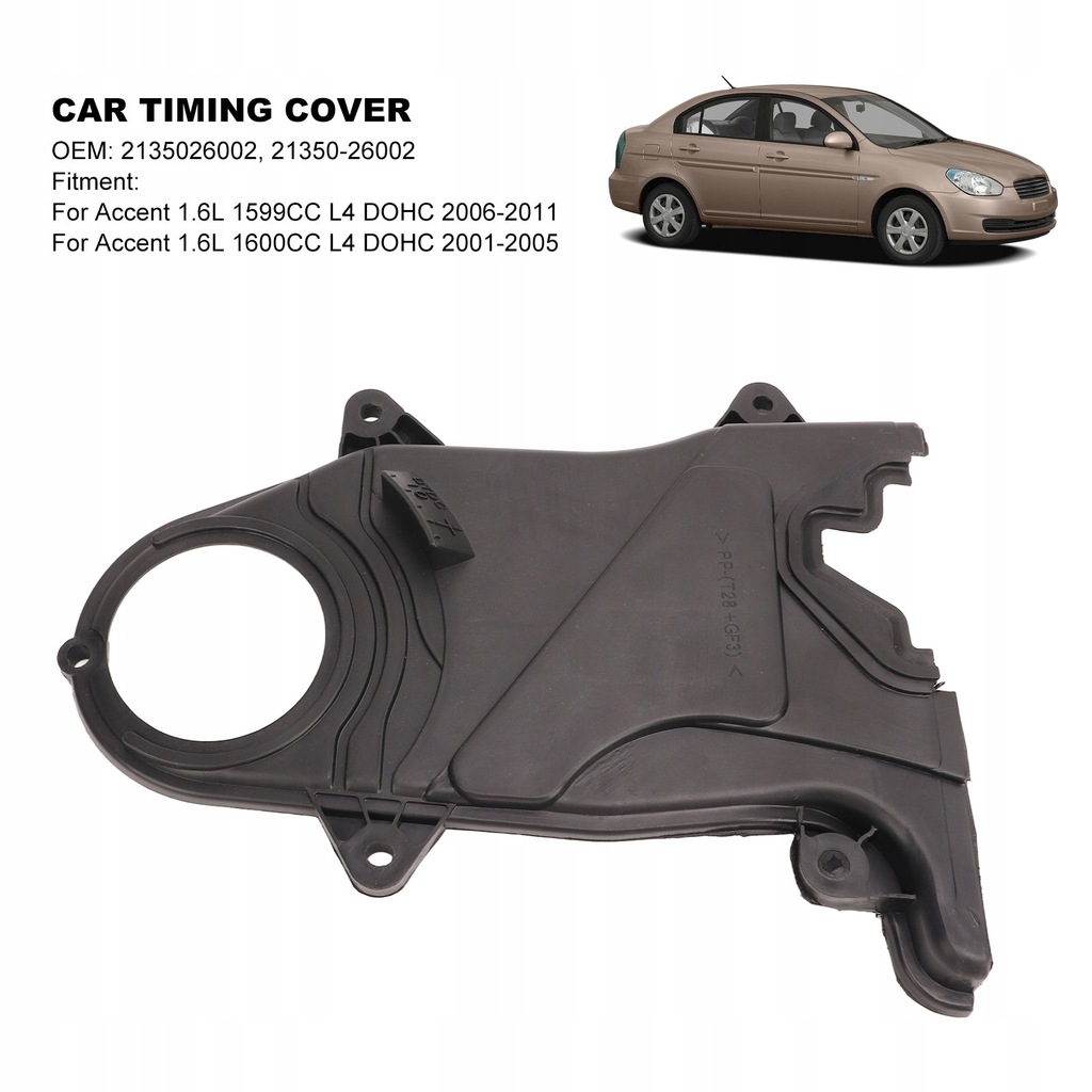 фото №9, Защита распределительного вала автомобиля 2135026002 czarna верхний крышка ремень распределительного вала