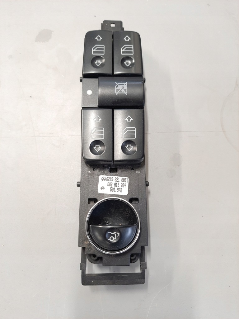 фото №1, Панель перемикач вікон mercedes w215