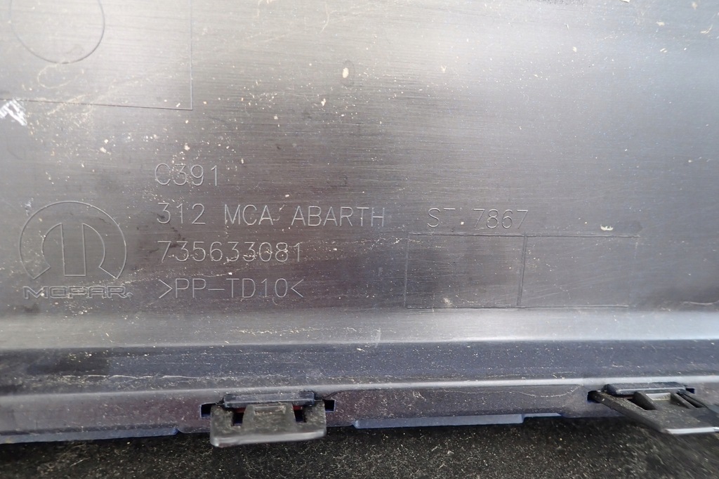 фото №12, Fiat 500 abarth 595 lift 735633081 бампер задний