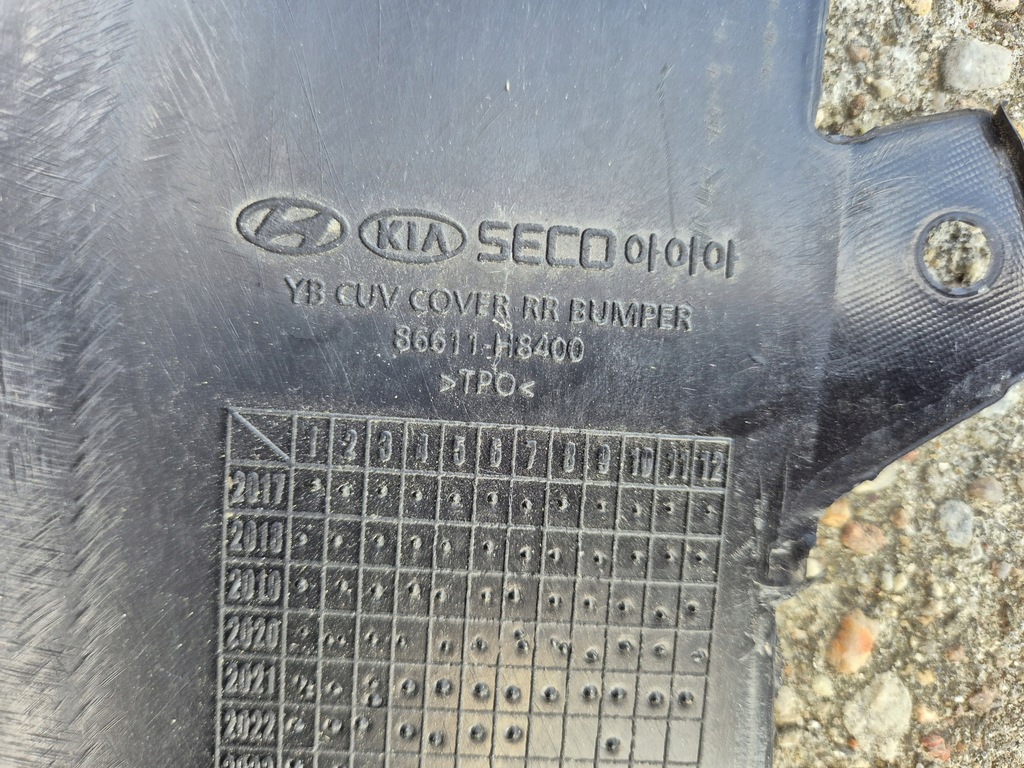 фото №8, Kia stonic 17- бампер задній bez pdc