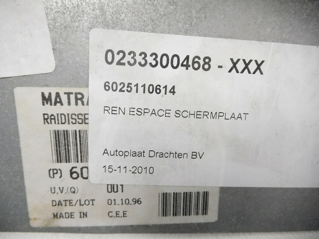 фото №6, Кронштейн крила правий espace ii 6025110614