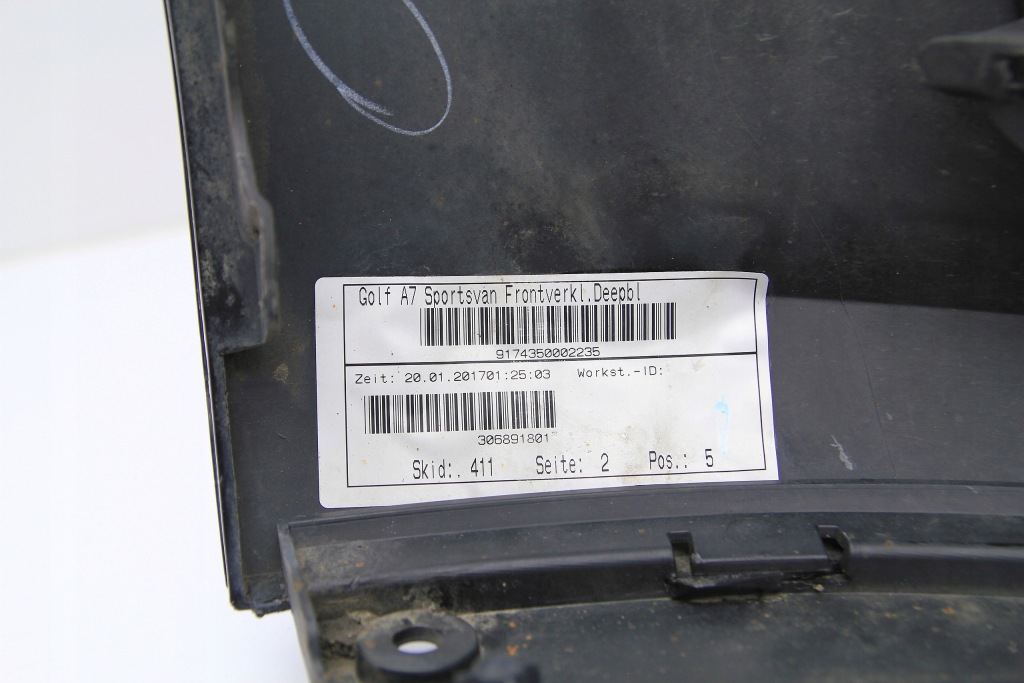 фото №11, Оригинальный бампер перед vw golf sportsvan 510 2014-2018 510807221f