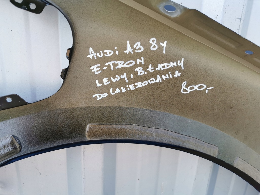 фото №13, Audi a3 8y e-tron крыло левый перед передний b.ładny