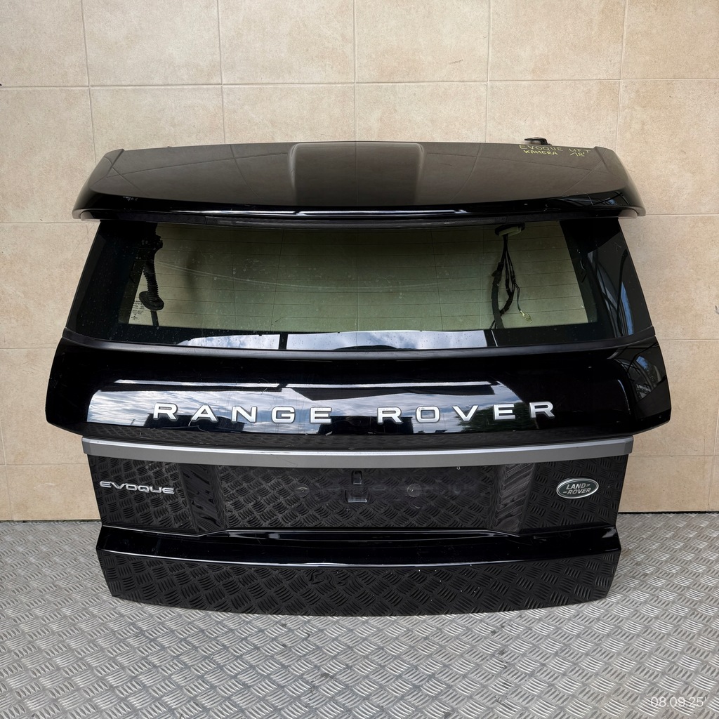 фото №1, Крышка багажника задняя комплектная land rover range rover evoque i lift 2018 rok камера