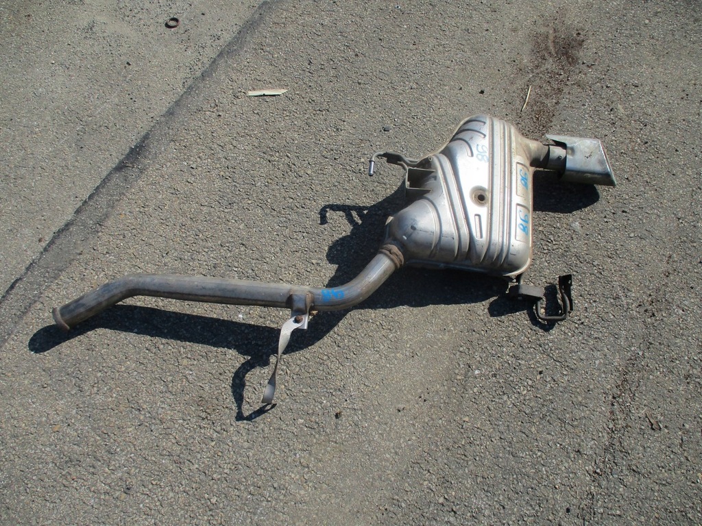 фото №1, Гаситель выхлоп труба mercedes ml164 1644907115