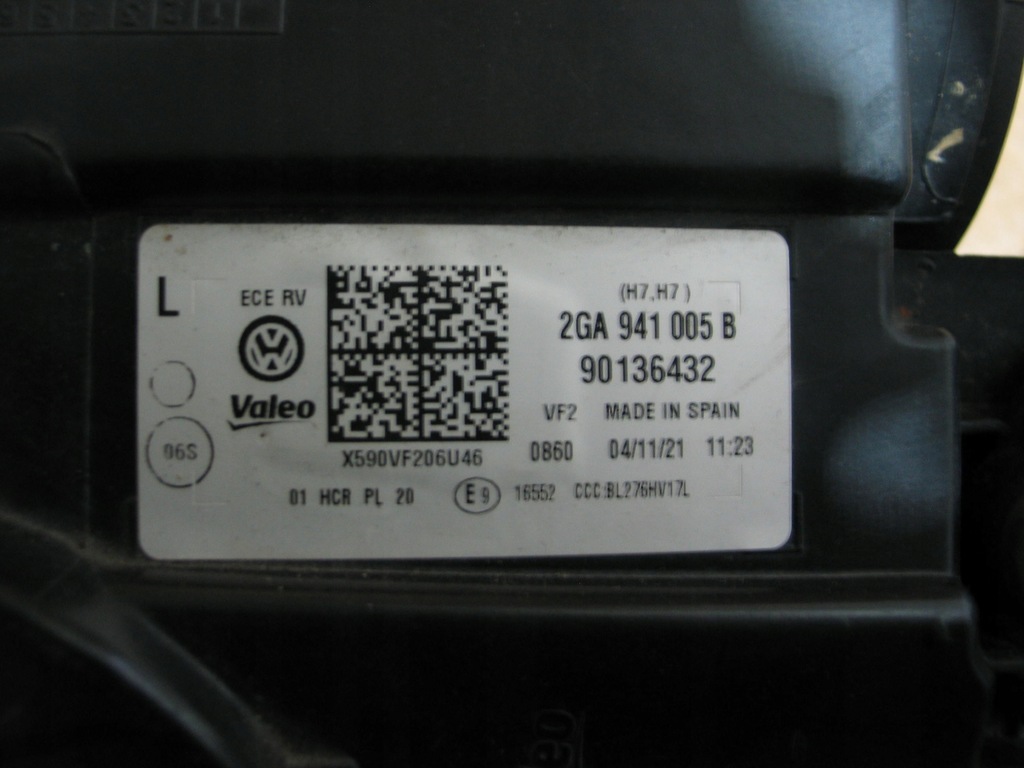 фото №12, Лампа перед vw t-roc 2g 2ga 2ga941005b europa