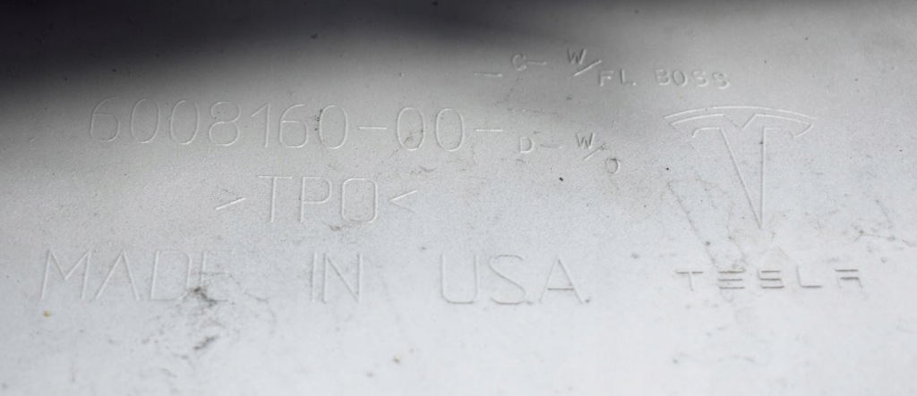 фото №7, Tesla model s бампер перед передній + dół / плита