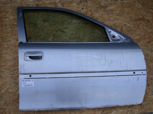 фото №1, Дверь правое передние opel vectra b серебристый - 69