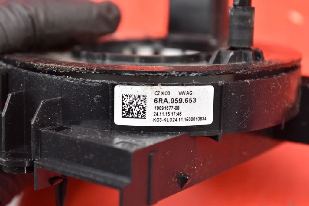 фото №9, Лента подушка безопасности шлейф 6ra959653a skoda citigo 1 i 11-17