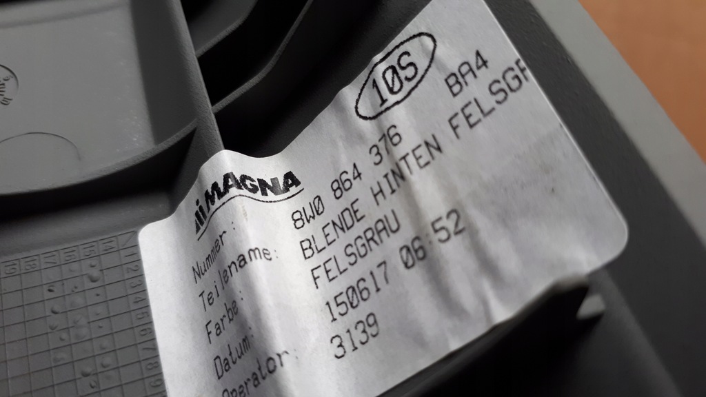 фото №7, A5 8w рамка захист тунель 8w0864376 a4 b9