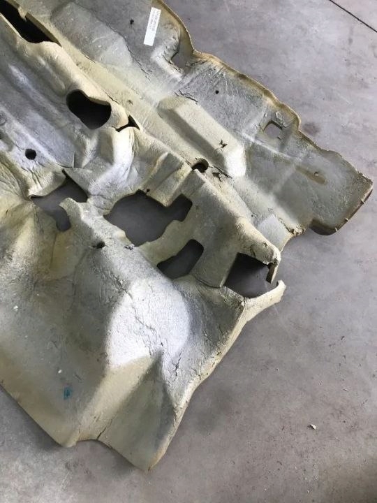 фото №10, Шумоізоляція ford transit connect mk1 i шумоізоляція стіни перегородки двигуна