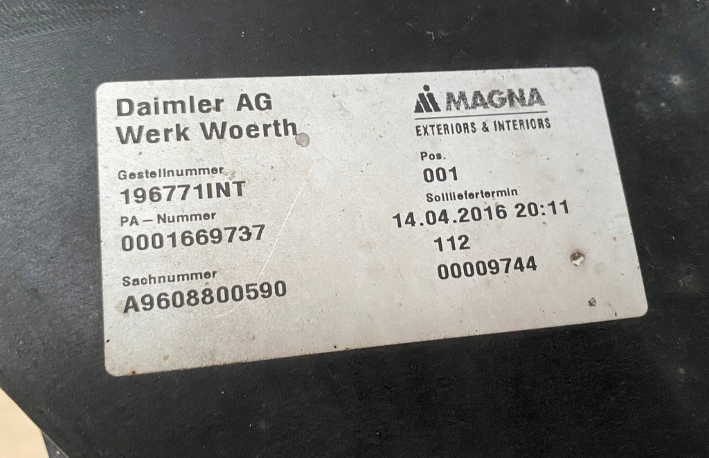 фото №8, Бампер лампа панель фары lh mercedes actros mp4