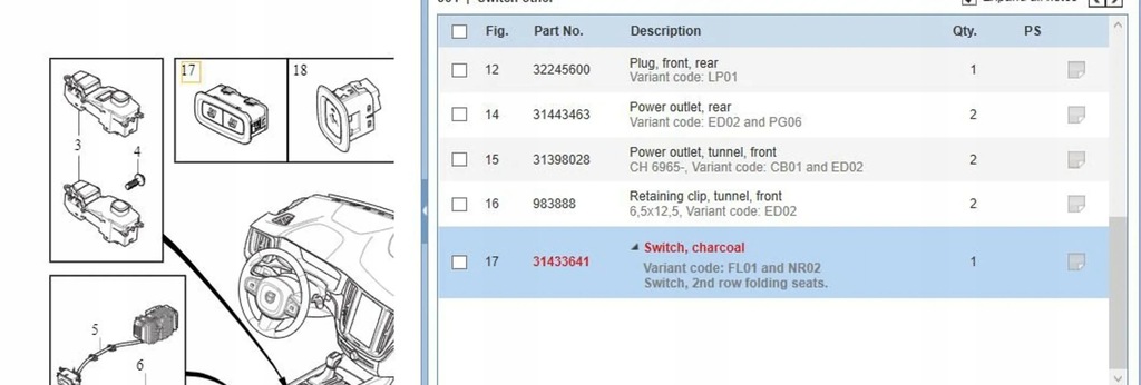 фото №6, Volvo s60 2019 панелі керування, перемикачі