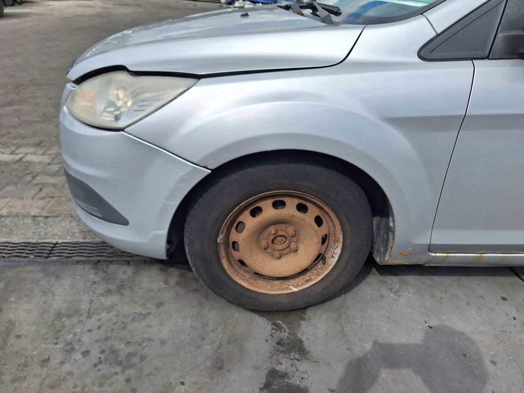 фото №13, Ford focus 2 ii mk2 lift 08-11 сріблястий 03 o3 бампер перед капот лампа