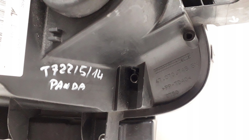 фото №15, Fiat panda 3 iii 11- лампа левая передняя - стекло