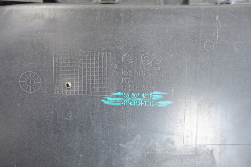 фото №11, Vw up 1s6 бампер задня задній 1s6807421p