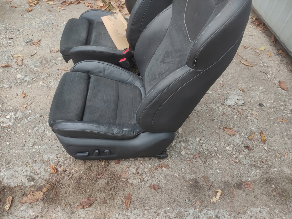 фото №13, Hyundai i30 n i30n iii сиденья перед задняя заднее сиденье кожа alcantara