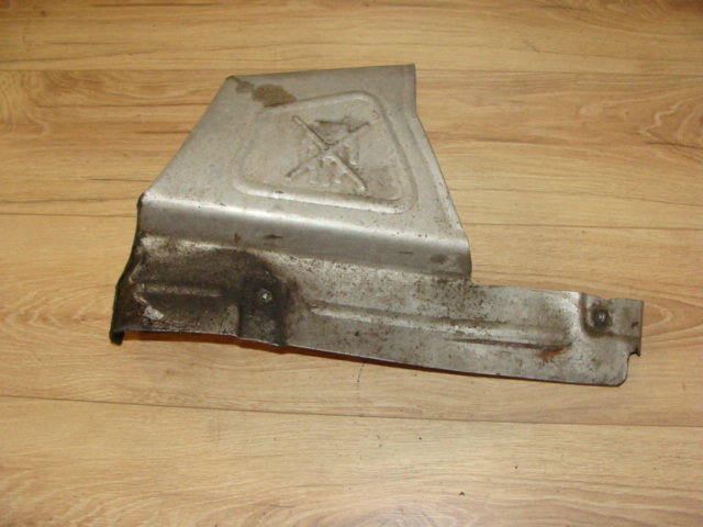 фото №1, Защита тепловая лист турбины 2.5 td5 land rover discovery 2 ii