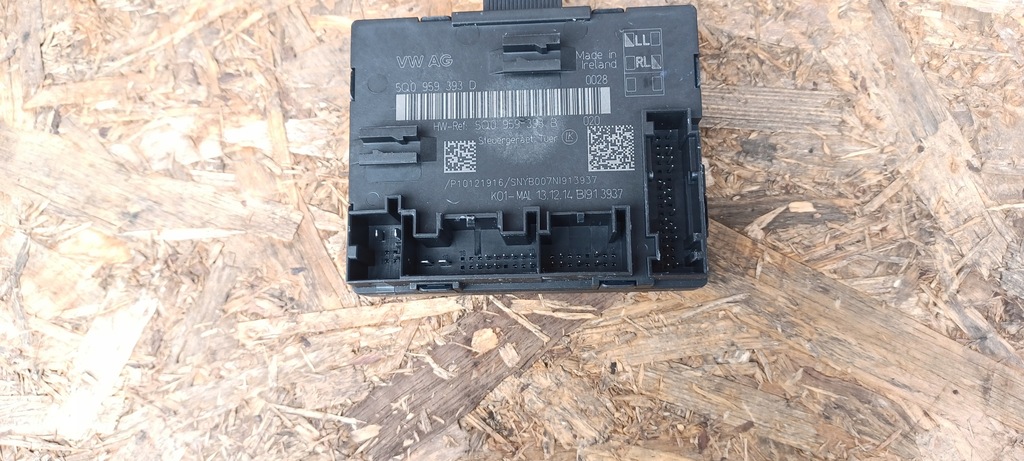 фото №2, Vw golf vii 7 модуль блок керування двері лівий перед 5q0959393d