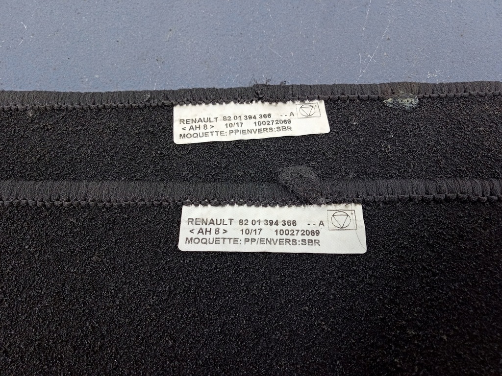 фото №9, Renault captur i 13- коврики велюровые oem комплект