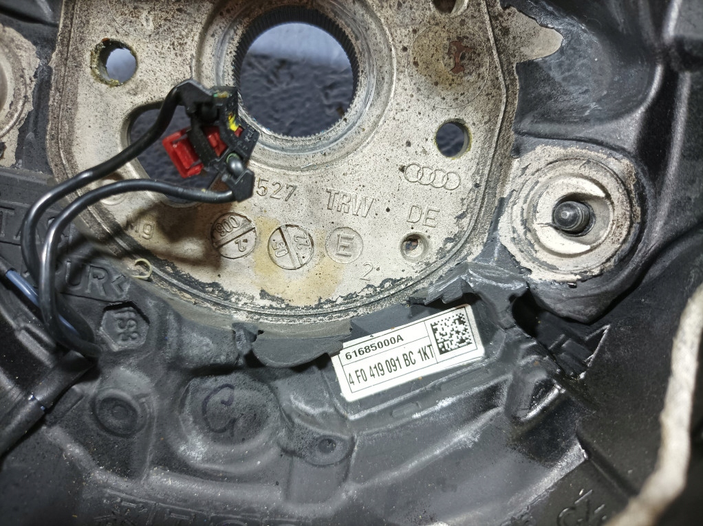 фото №8, Audi a8 d3 воздуховод мультифункция кожа с подогревом 4f0419091bc