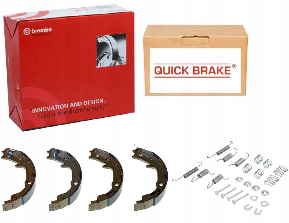 фото №1, Тормозные колодки+ пружины citroen c4 aircross peugeot 4008