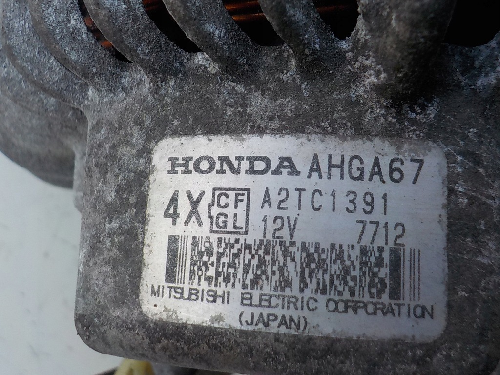 фото №4, Honda frv 1.8 vtec r18a1 генератор a2tc1391