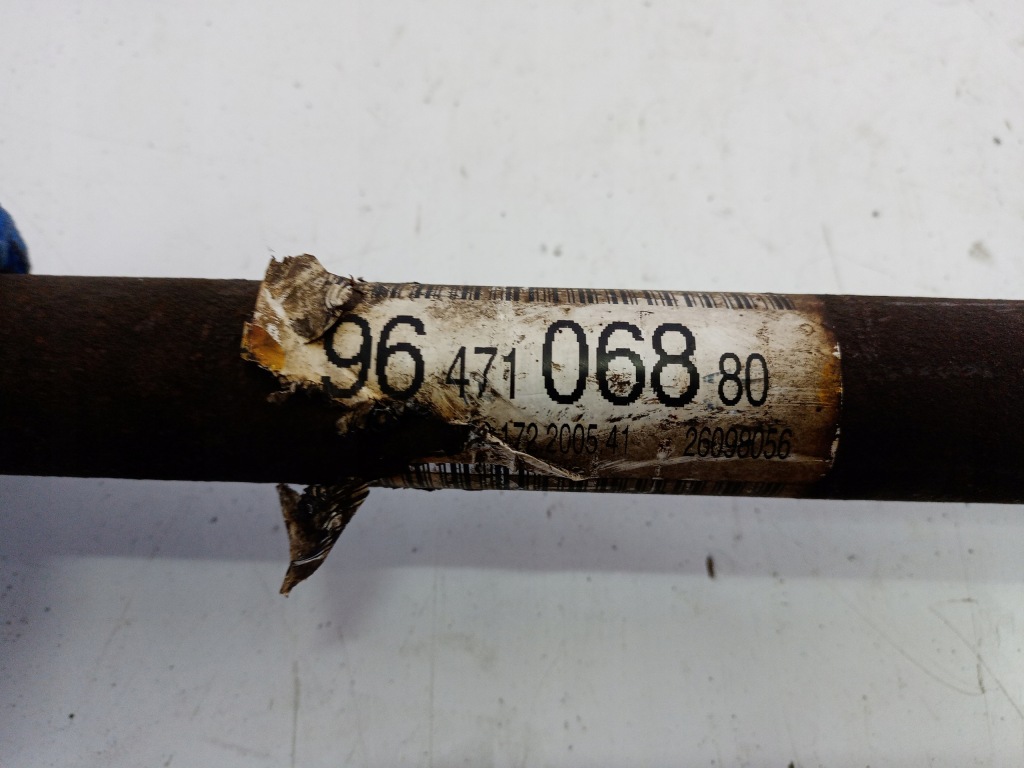 фото №4, Правая приводной вал peugeot 1007 1.4 8v