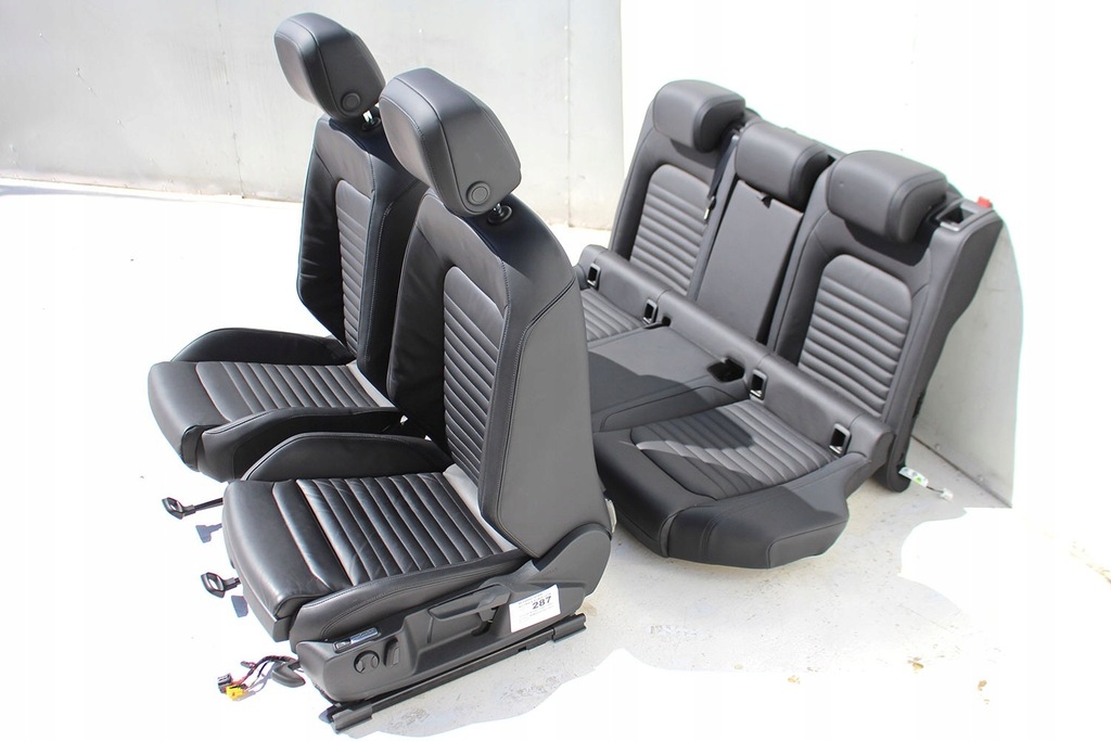 фото №10, Vw passat b8 kombi сидіння комплект сидінь сидіння сидіння оббивка + бічний