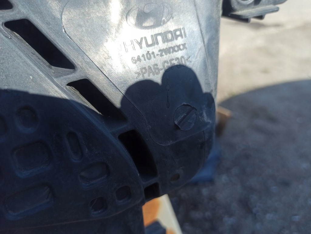 фото №16, Pas передній підсилювач hyundai santa fe iii 12-18 оригінал 64101-2wxxx