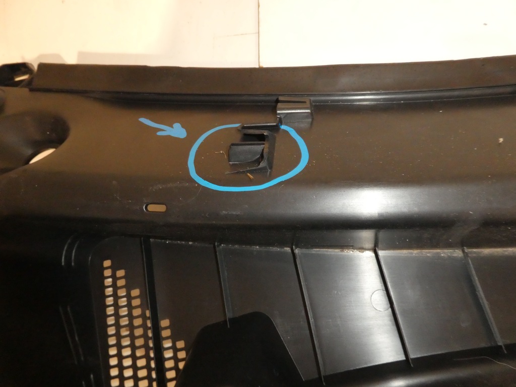 фото №7, Жабо верхній renault master iii iv 668112187r