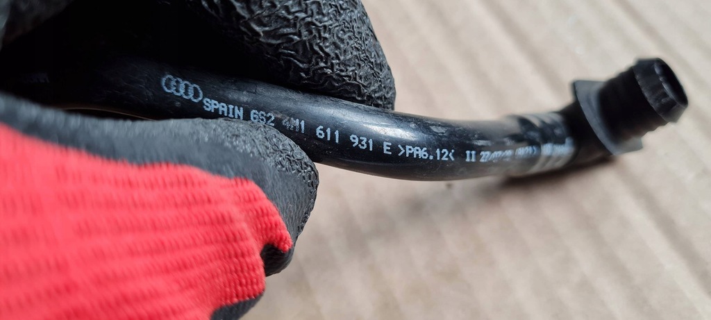 фото №5, Sq8 4m rsq8 q8 трубка шланг вакуумa 4m1611931e sq7 4m q7