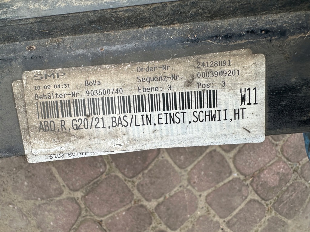 фото №5, Молдинг поріг права bmw seria 3 g20 g21 колір 668