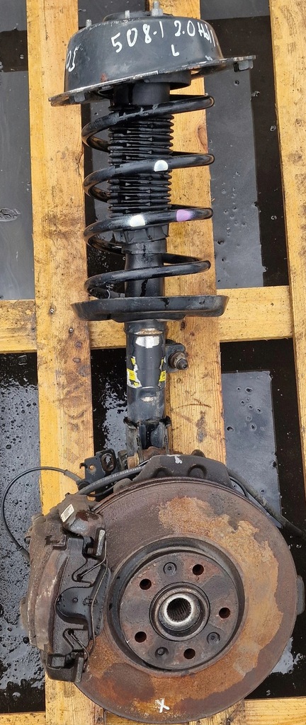 фото №1, Амортизатор поворотный кулак левый перед peugeot 508 hdi