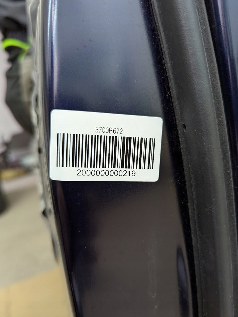 фото №8, Дверь перед передние правое d14 dark blue перламутр mitsubishi outlander iii