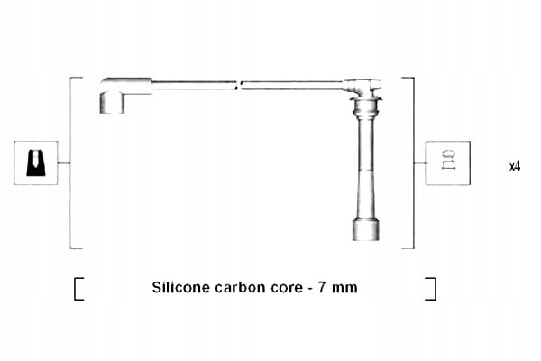 фото №2, Провода зажигания hyundai magneti marelli