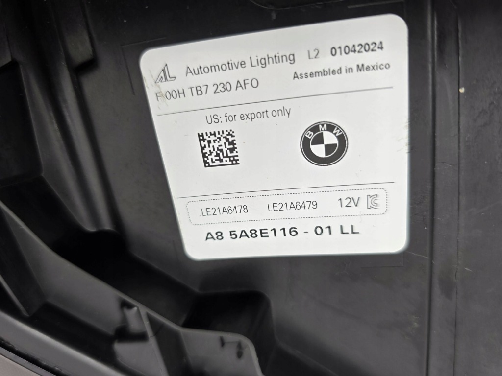 Bmw x5 g05 lci рестайлінг  x6 g06 фара перед правий full led shadow 5a8e116 Доставка