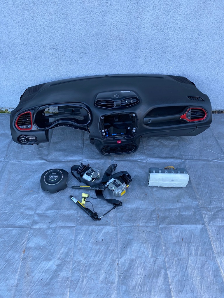 фото №2, Jeep renegade консоль подушки безпеки ремені натягувачі 2015-18r