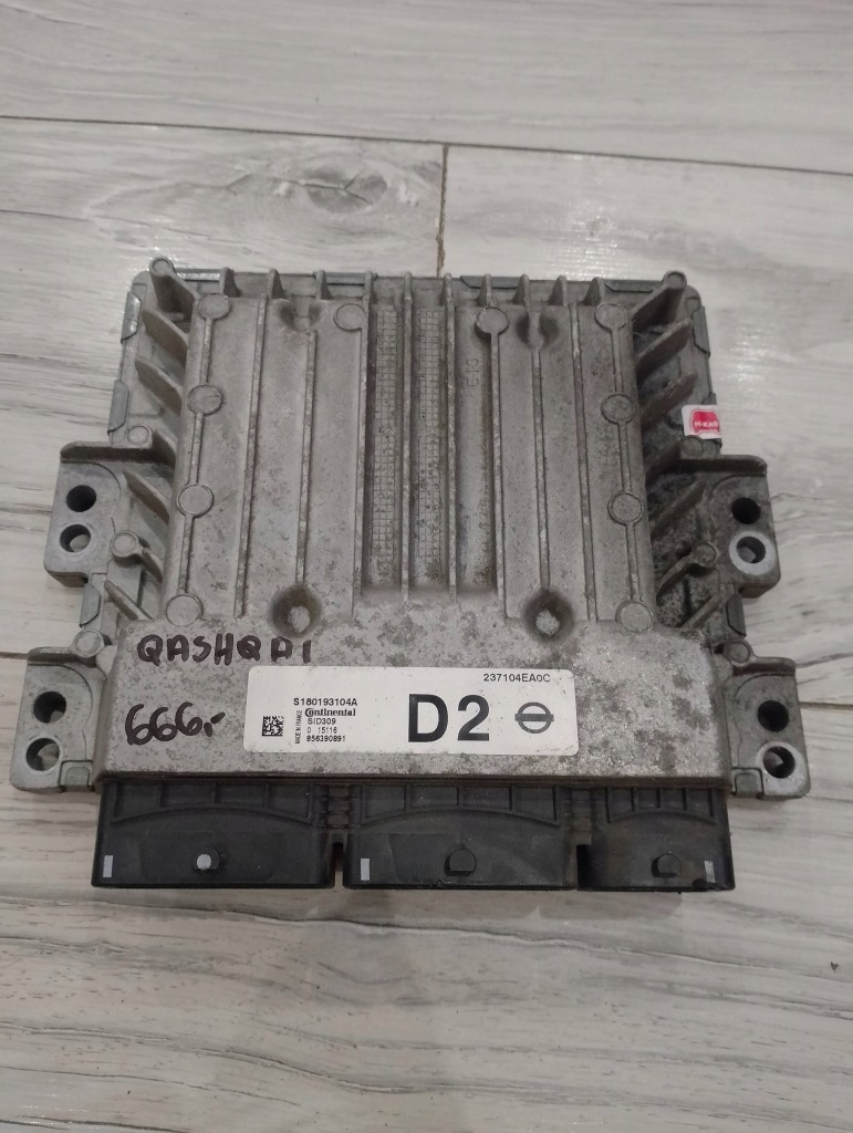 фото №1, Блок управления двигателя nissan qashqai 1.5 s180193104a